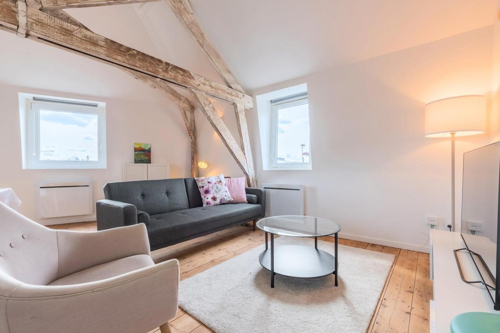 Charming 2-Bedroom Apartment At Croise Laroche 마르크앙 바롤 외부 사진