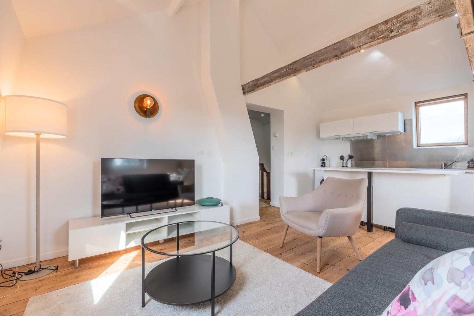 Charming 2-Bedroom Apartment At Croise Laroche 마르크앙 바롤 외부 사진